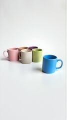 Keramika Mat Yüzeyli Büyük Boy Kupa