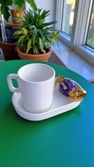 Modern Tasarım Sunum Alanlı Fincan