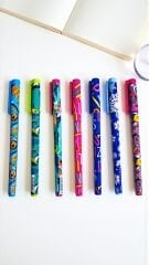 Renkli Desenli Tükenmez Kalem