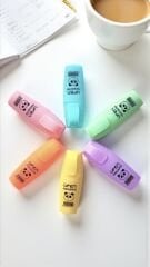 Pastel Renkli Mini Fosforlu Kalem