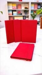 Kırmızı Orta Boy Ajanda