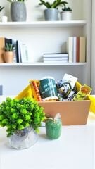 Öğretmenler Günü Hediye Kutusu Yeşil