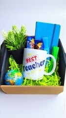 Öğretmenler Günü Hediye Kutusu Mavi