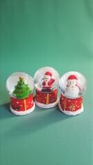 Mini Kar Küresi Yılbaşı