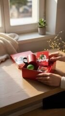 Yeni Yıl Mug Konsept Kutu