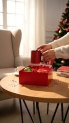 Yeni Yıl Mug Konsept Kutu