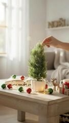 Yılbaşı Dekoratif Yapay Çam