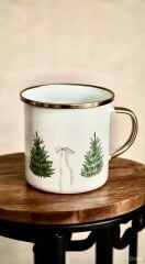 Yeni Yıl Konseptli Porselen Gold  Kupa