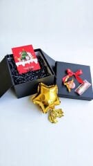 Pelur Dolgulu Yılbaşı Hediye Kutusu